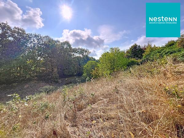 Terrain pentu à Saint Just Saint Rambert - 1511 m² - Viabilisé !