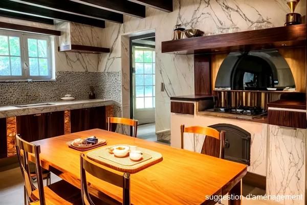 Rare sur le secteur Maison landaise de charme à rénover av