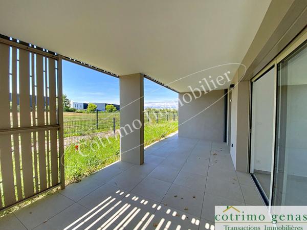 GENAS Appartement T4 de 83,50m²+terrasse+jardin 54m²