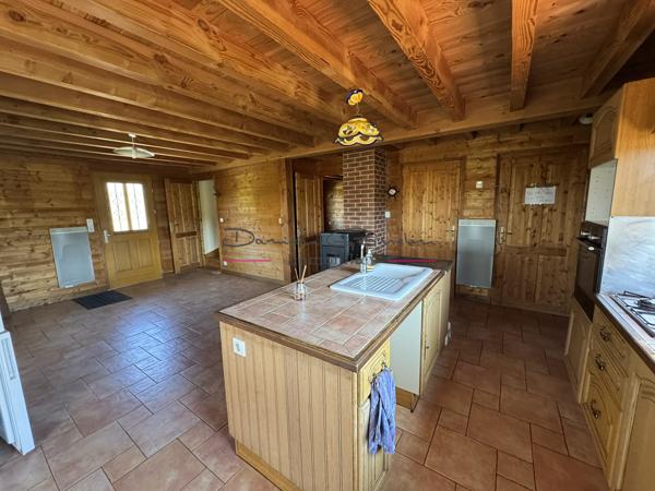 Chalet en bois avec étang et vue campagne – Un véritable havre de paix !