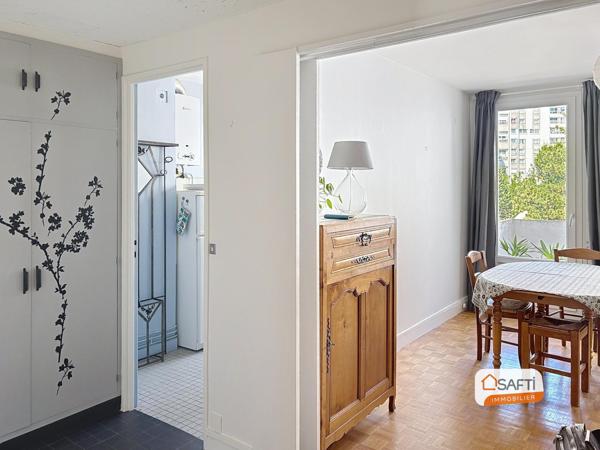 Grand trois pièces au coeur du quartier St Blaise