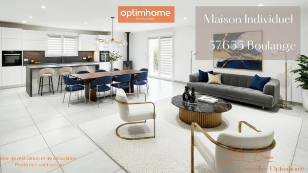 Maison à vendre 6 pièces BOULANGE (57)