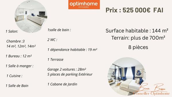 Maison à vendre 6 pièces BOULANGE (57)