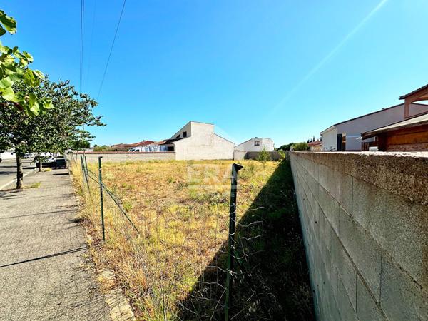 À VENDRE Terrain viabilisé de 617 m² La Fauceille, Perpignan