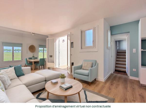 A VENDRE - MERVILLE - Maison T6 130m² de plain-pieds avec double garage
