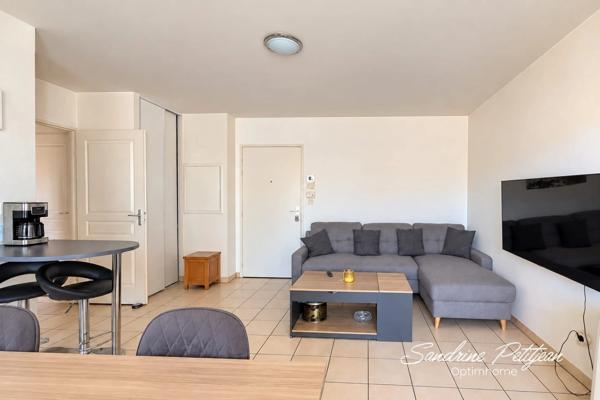 A vendre Appartement T2 45.13m² - avec balcon et garage – Centre Saint André de Corcy (01390)