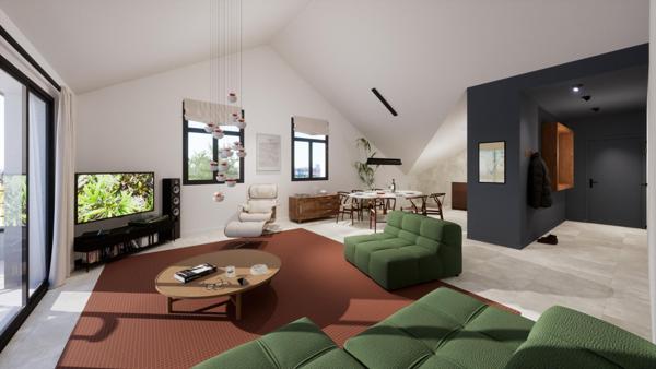 T3 au centre de Bonnefamille