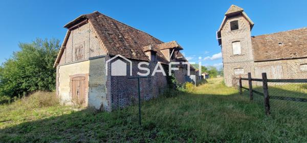 Corps de ferme avec dépendances et terrain