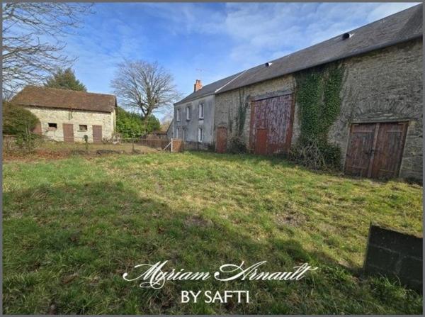 Ancien corps de ferme avec dépendances sur terrain de 2817 m².