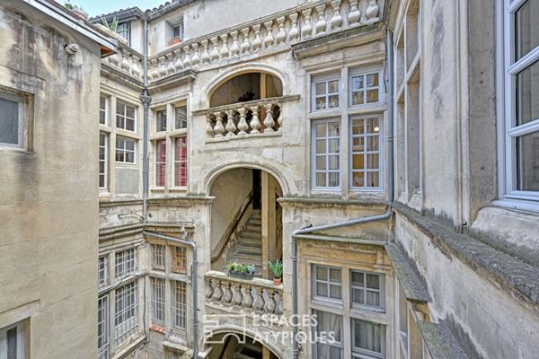 Appartement du 17e s. en coeur de ville