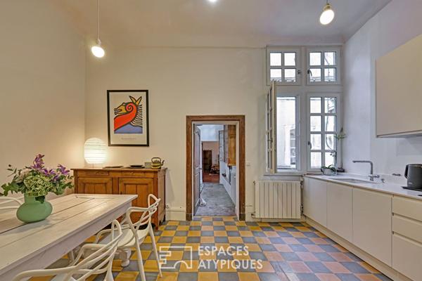 Appartement du 17e s. en coeur de ville