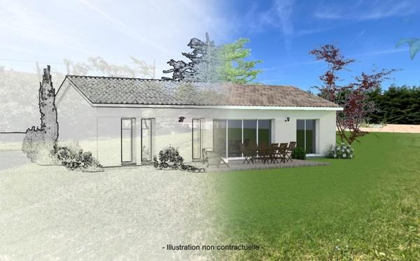 Terrain 46 400 € La Ville-Dieu-du-Temple 1923 m² DPE