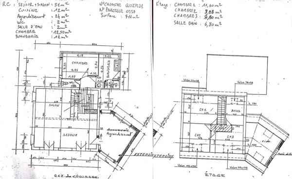 Exclusivité !! Côtes d'Armor 22590 Pordic. 4 chambres dont une au RDC avec Sde... terrain clos sans vis à vis