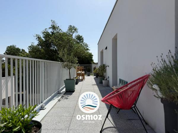 Appartement type T3 avec terrasse !