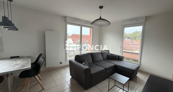 Location Appartement meublé 3 pièces 54.26 m² - Mulhouse 68100