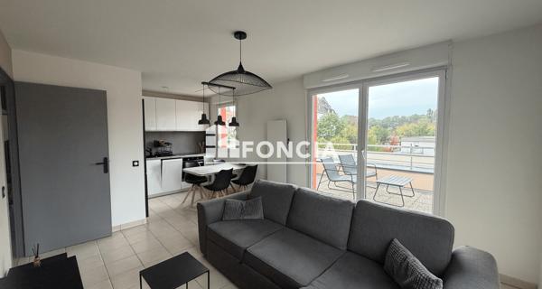 Location Appartement meublé 3 pièces 54.26 m² - Mulhouse 68100