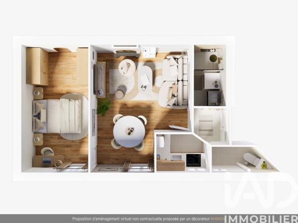 Appartement à vendre 2 pièces 35 m² Vincennes