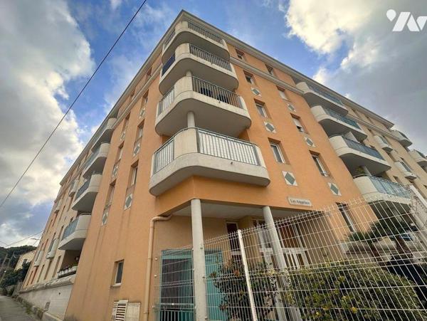 A VENDRE LA SEYNE SUR MER (83500) VAR - APPARTEMENT T2 DE 43 M2 + GARAGE - TERRASSE APERCU MER ...