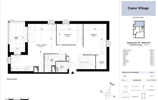 Appartement
         5 pièces
        - 100 m² 429 000 € *