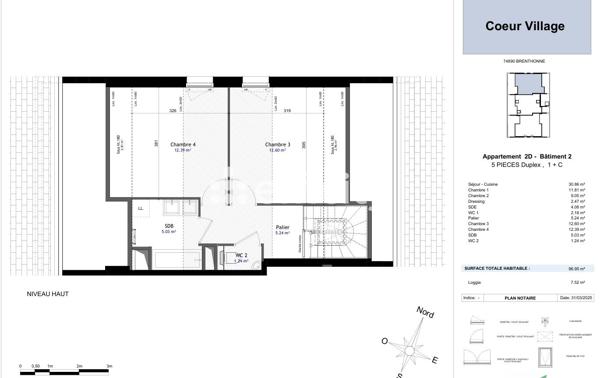 Appartement
         5 pièces
        - 100 m² 429 000 € *