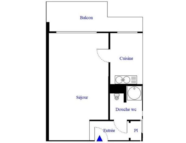 Studio à vendre 23,2 m² Saint-Maur-des-Fossés