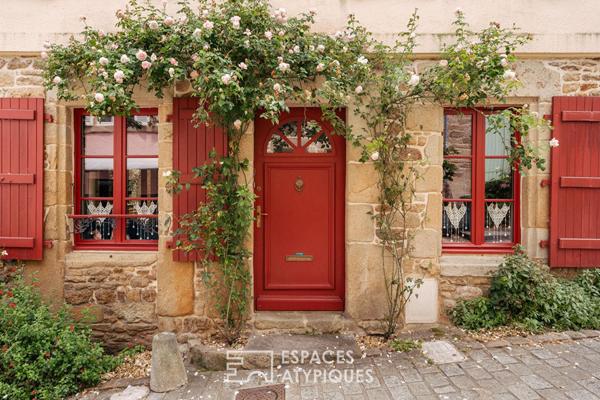 Maison au charme singulier aux abords des remparts d’Auray