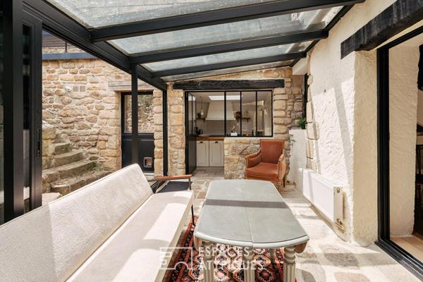 Maison au charme singulier aux abords des remparts d’Auray