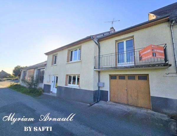 Maison 3 chambres, Grange Carport sur terrain de 1744 m²