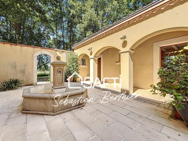 Rare ! Maison de maître avec terrain de 6244m² -25 min Rocade Toulousaine - Piscine 12X6 -Dépendances