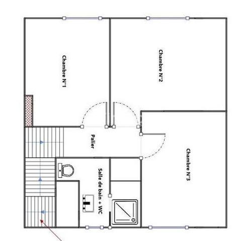 Maison 90m² - sous sol total