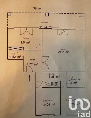 Appartement 3 pièces de 67 m² à SAINT-AYGULF (83370)