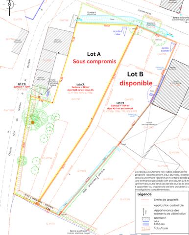 Saint-Hilaire-de-Chaléons (44680) Terrain 709 m² Saint-Hilaire-de-Chaléons