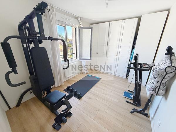 Maison 118m² / 3 chambres / 376m² jardin comble aménagable