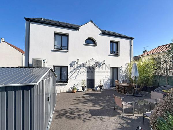 Maison 118m² / 3 chambres / 376m² jardin comble aménagable