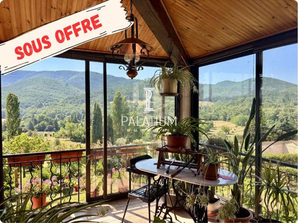 Belle maison de village avec garage et vue panoramique