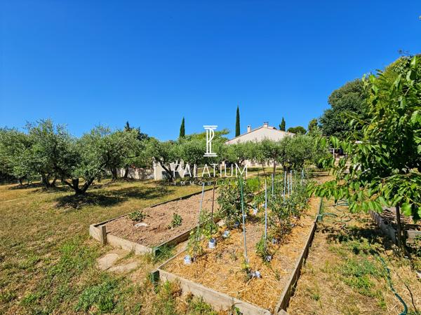 MÉRINDOL – Villa 130 m² entièrement rénovée sur 1 775m² avec piscine et oliveraie