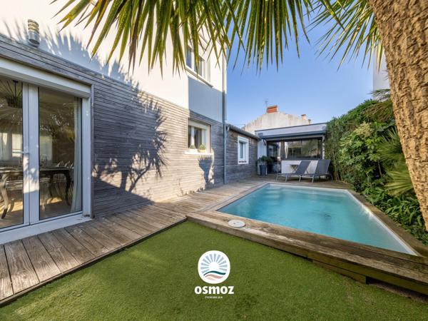 Maison type 6 avec piscine et stationnement à quelques pas de l'hyper-centre !