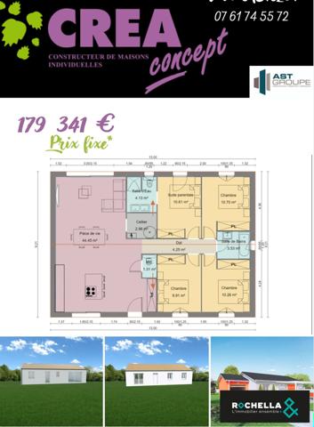 TERRAIN A BATIR ST JEAN D'ANGELY