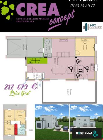 TERRAIN A BATIR ST JEAN D'ANGELY