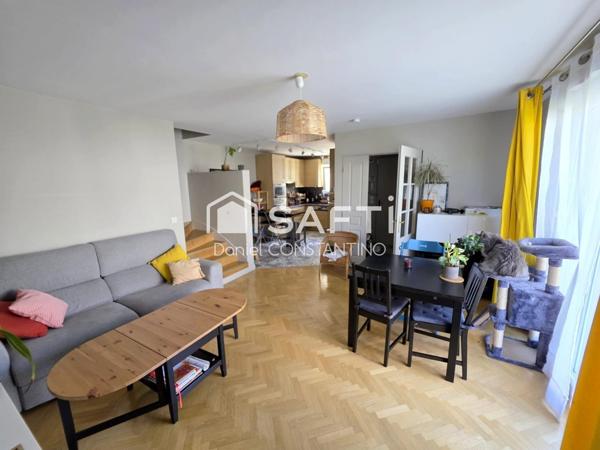 Duplex 84m² lumineux à Antony, immeuble de 2009