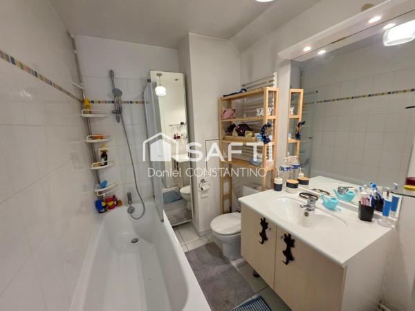 Duplex 84m² lumineux à Antony, immeuble de 2009