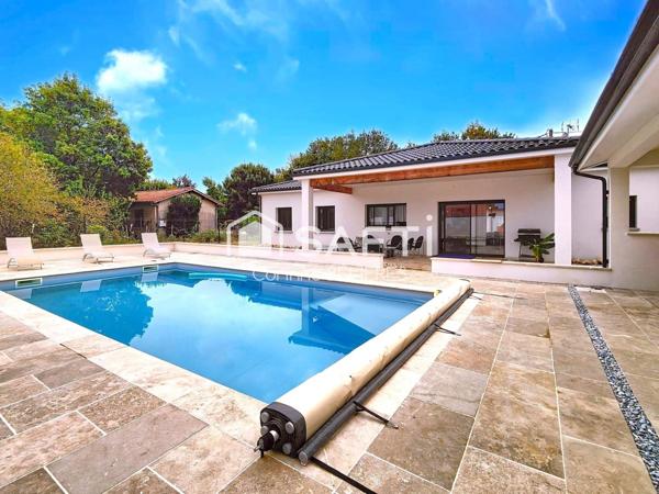 Maison récente avec 4 chambres + piscine