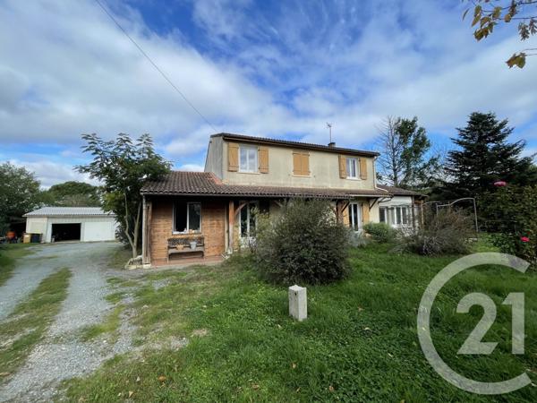 Maison à vendre  8 pièces - 144 m2 LES EGLISOTTES ET CHALAURES - 33