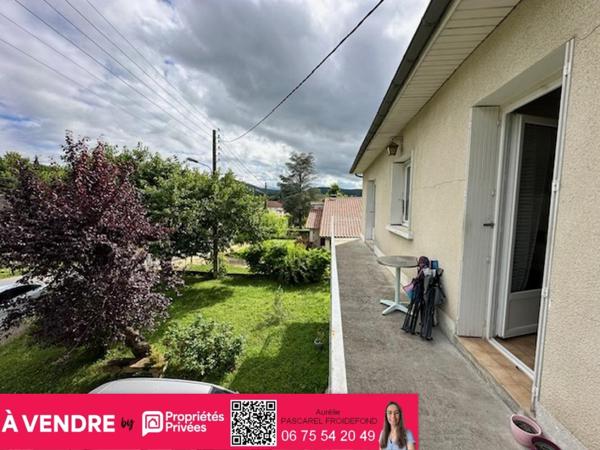 179 900 Euros // SAINT-CÉRÉ (46400) - MAISON 154 m² +COMBLES - 4 CHAMBRES - JARDIN CLOS & GARAGE - PROXIMITÉ CENTRE-VILLE