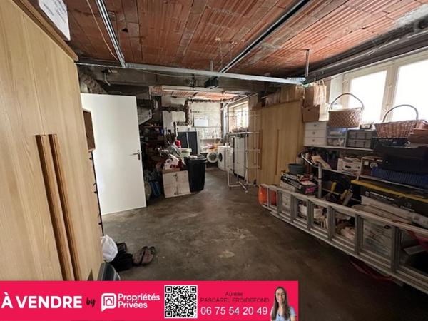 179 900 Euros // SAINT-CÉRÉ (46400) - MAISON 154 m² +COMBLES - 4 CHAMBRES - JARDIN CLOS & GARAGE - PROXIMITÉ CENTRE-VILLE