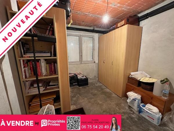 179 900 Euros // SAINT-CÉRÉ (46400) - MAISON 154 m² +COMBLES - 4 CHAMBRES - JARDIN CLOS & GARAGE - PROXIMITÉ CENTRE-VILLE