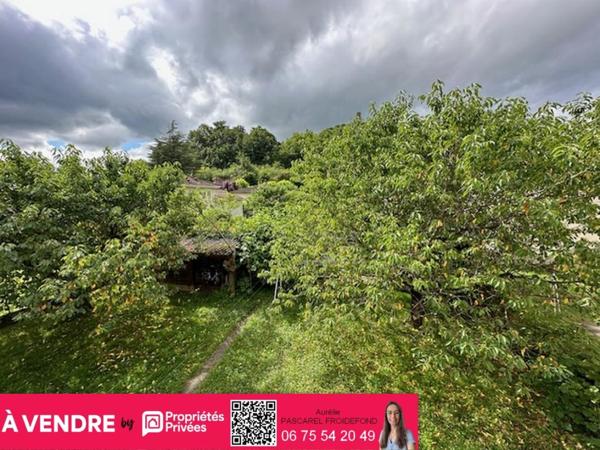 179 900 Euros // SAINT-CÉRÉ (46400) - MAISON 154 m² +COMBLES - 4 CHAMBRES - JARDIN CLOS & GARAGE - PROXIMITÉ CENTRE-VILLE