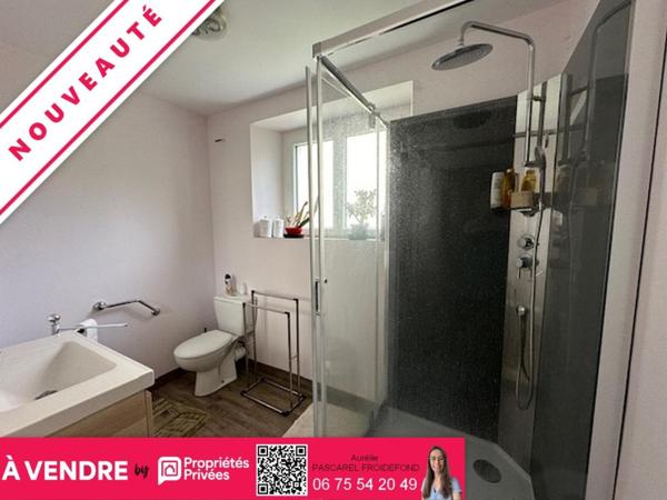 179 900 Euros // SAINT-CÉRÉ (46400) - MAISON 154 m² +COMBLES - 4 CHAMBRES - JARDIN CLOS & GARAGE - PROXIMITÉ CENTRE-VILLE