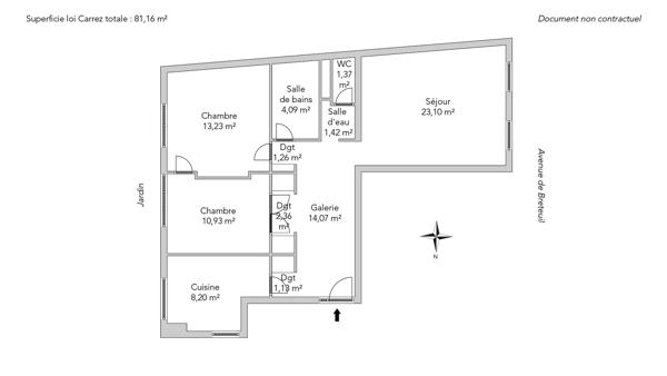 Appartement Paris 7 e - BRETEUIL / PLACE VAUBAN