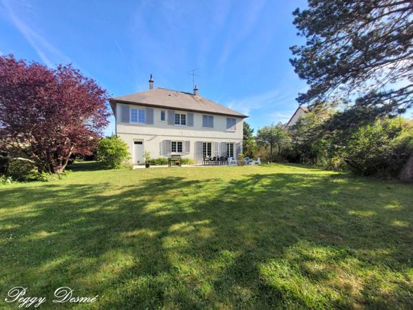 Maison à vendre 7 pièces CHAMBRAY LES TOURS (37) - 170 m2 - Double séjour - 5 chambres - Jardin arboré - 2 terrasses